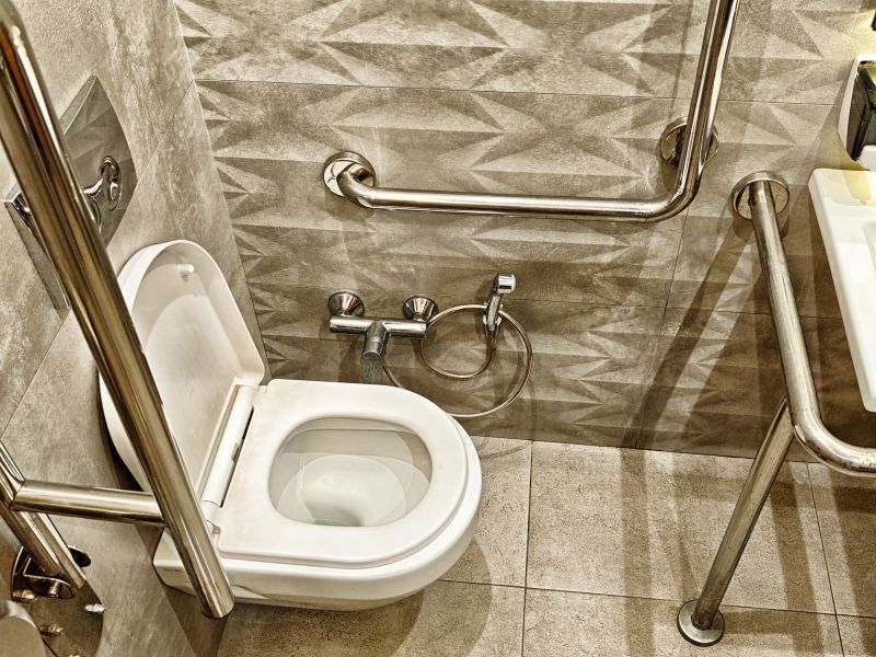 Toilet Handrail Installation